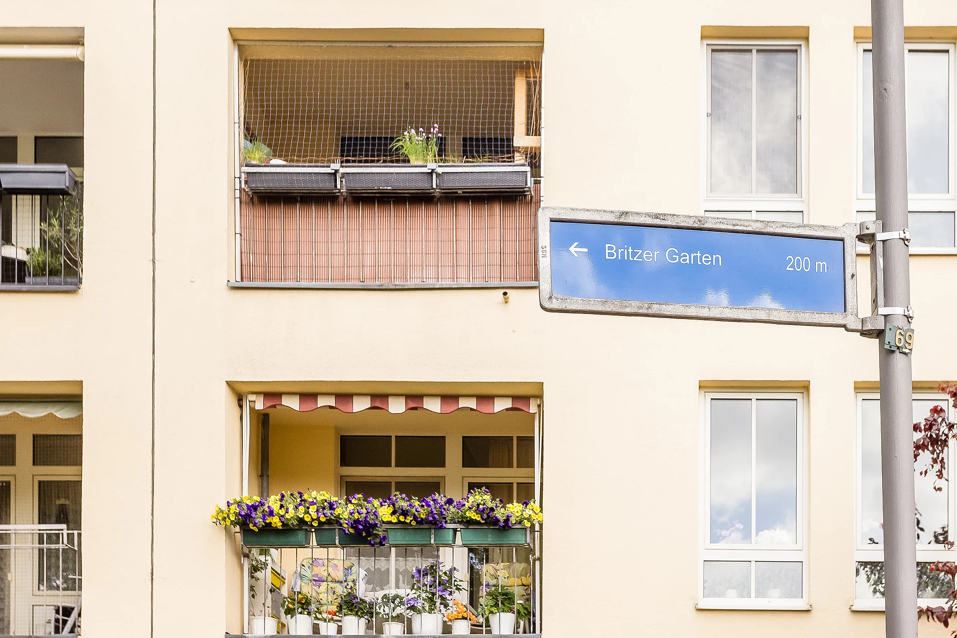 Balkon der WE
