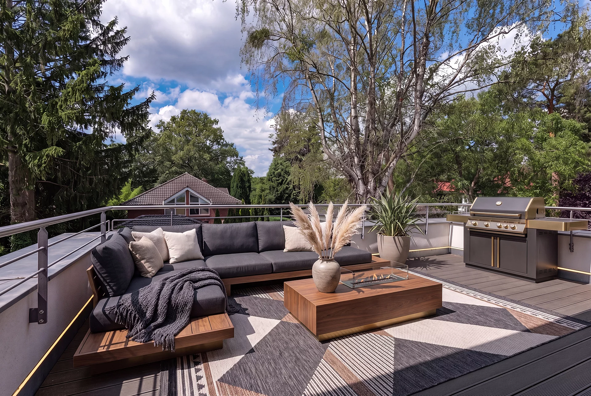 Staged Terrasse