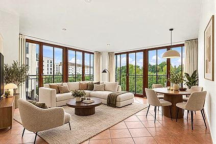 Wohnzimmer – virtuell möbliert