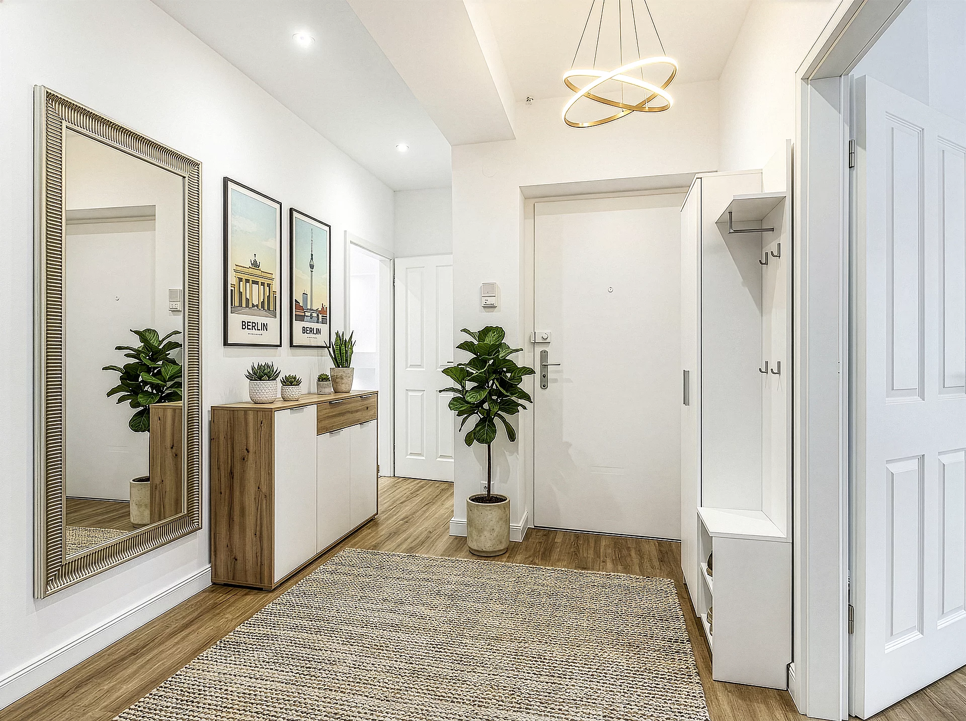 Flur Homestaging