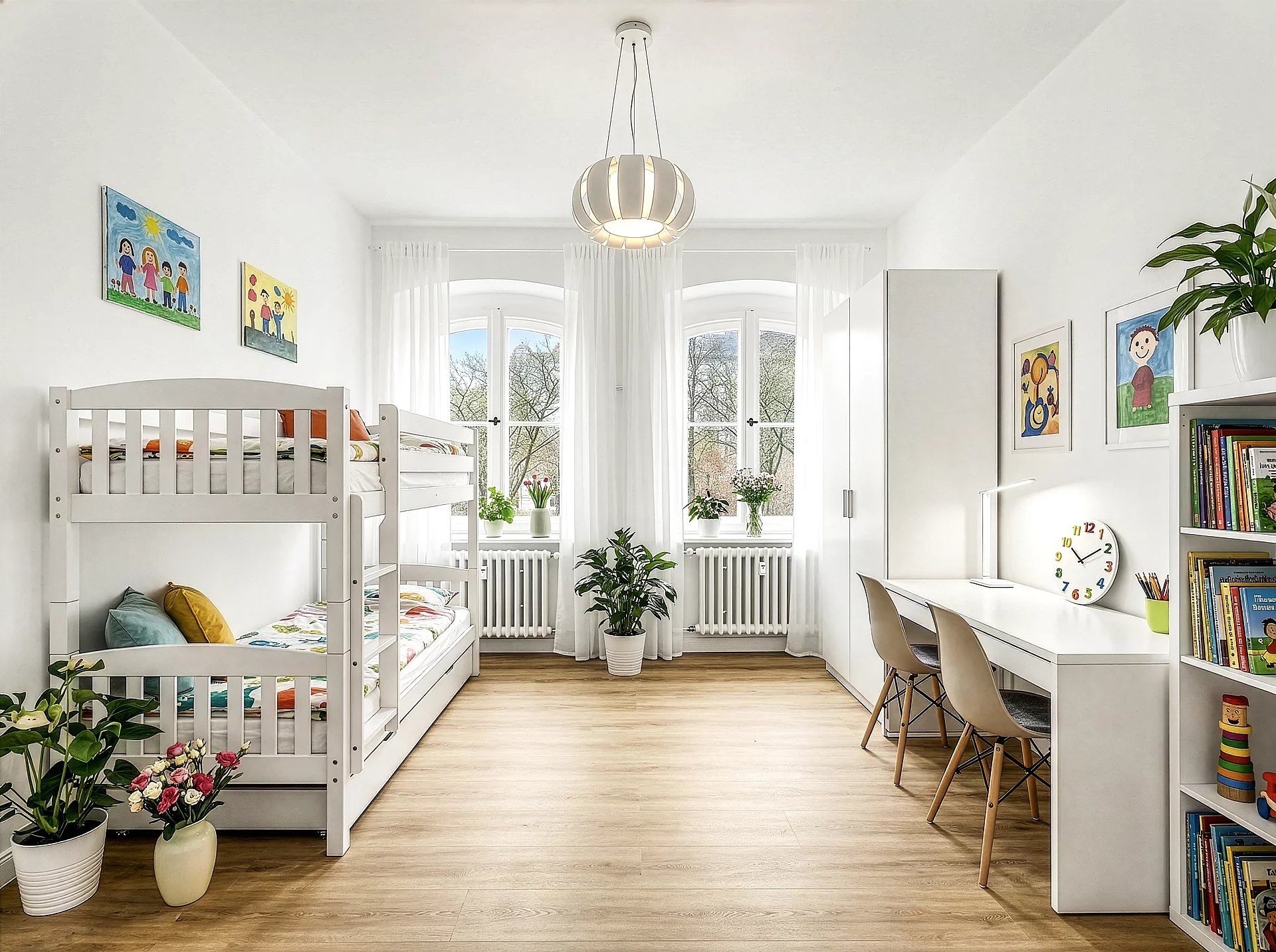 Kinderzimmer – virtuell möbliert