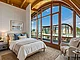 Staged bedroom
