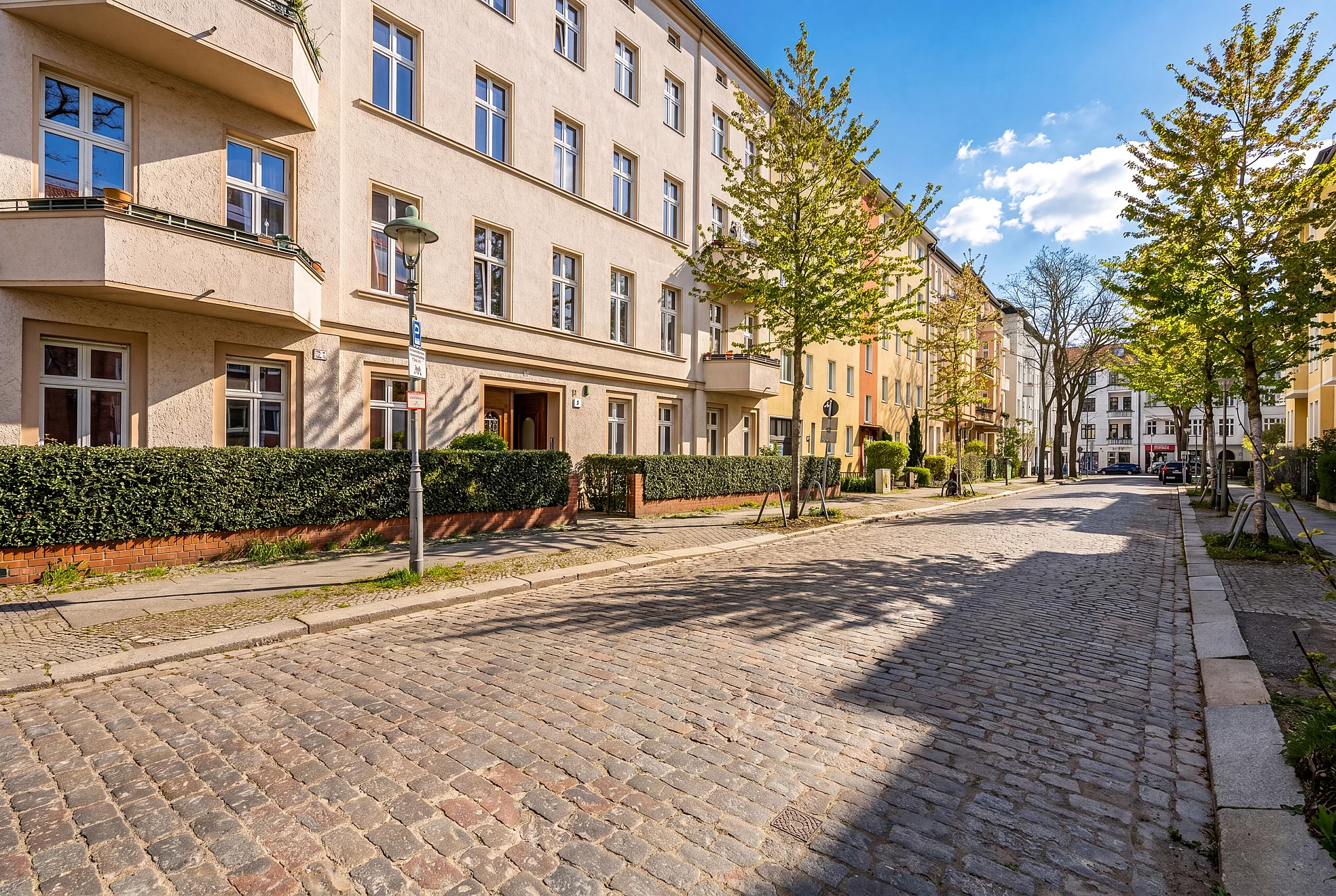 Straße ruhig gelegen