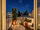 Balkon virtuell gestagt Abend