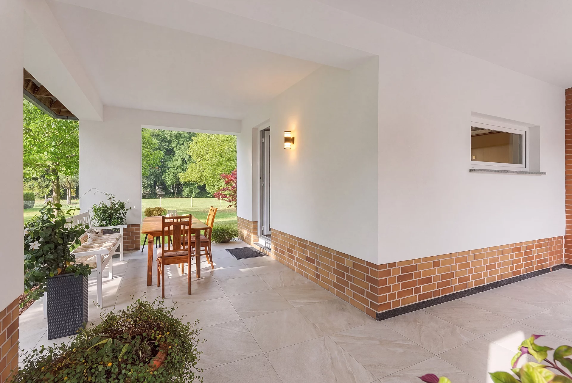 Terrasse überdacht