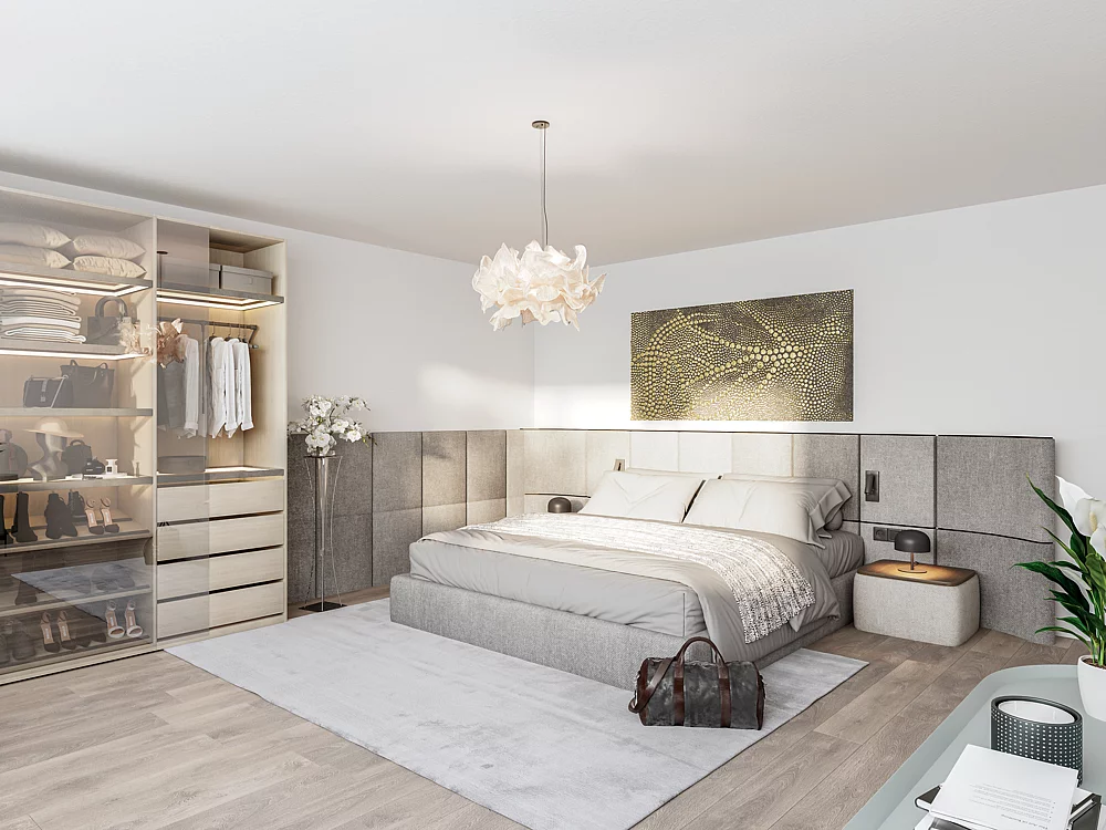 schlafzimmer f