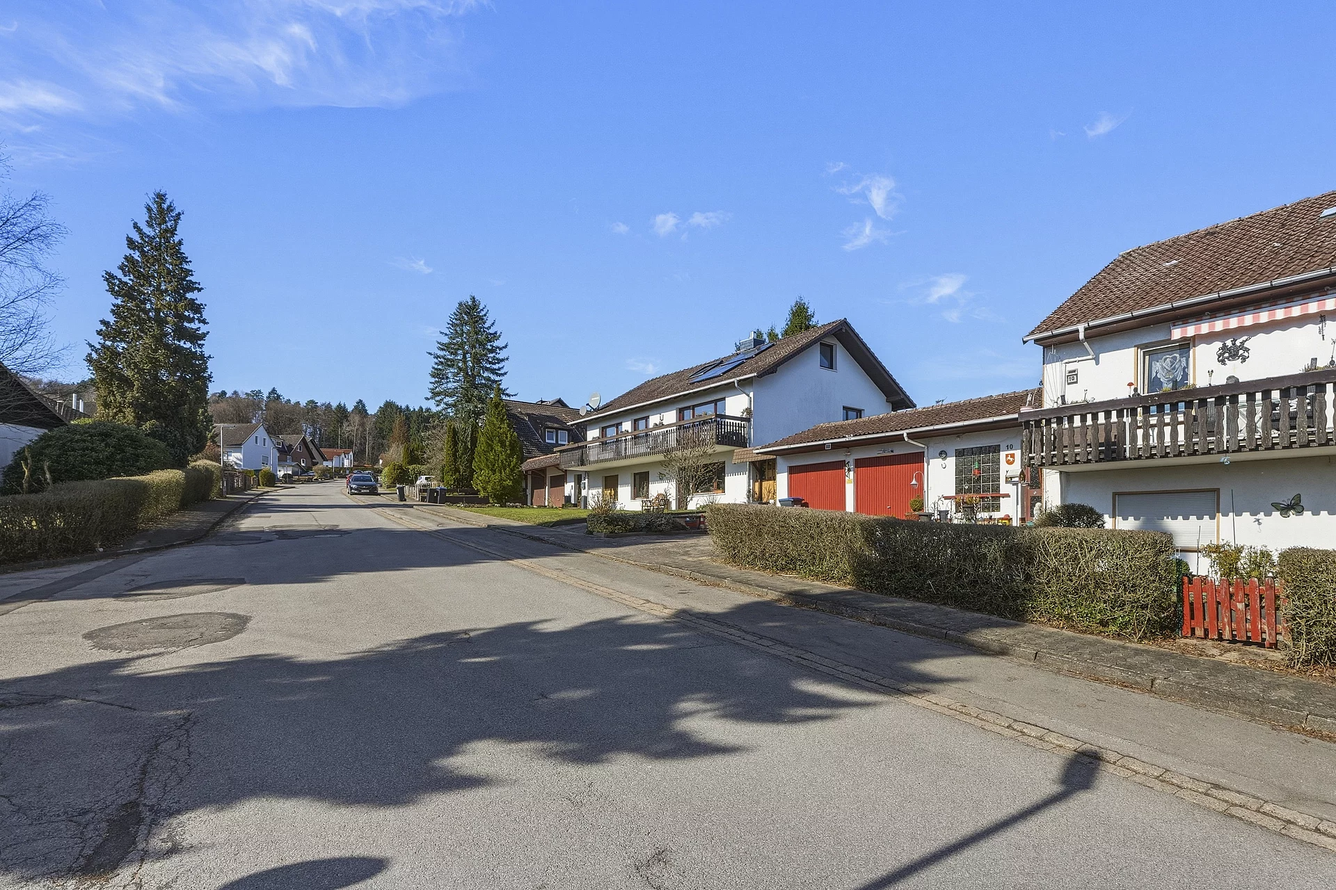 Umgebung Straße ruhig