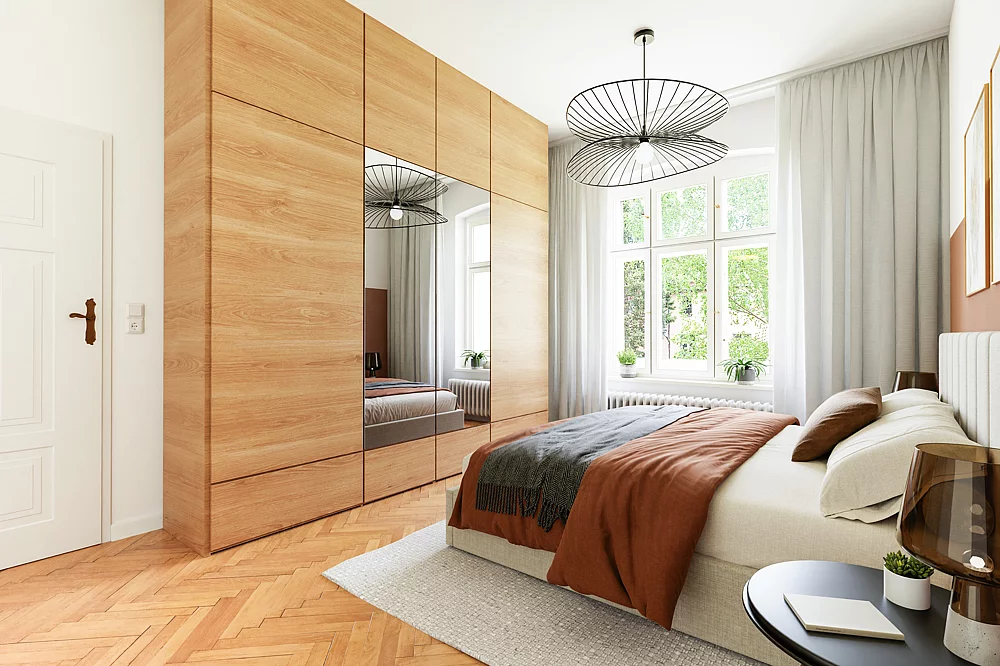Visualisierung  Schlafzimmer