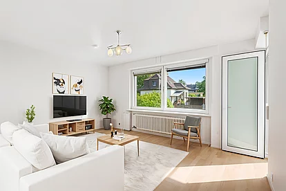 Virtuell möbliert: Wohnzimmer