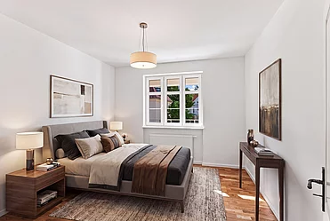 Schlafzimmer staged