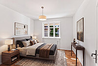 Schlafzimmer staged 