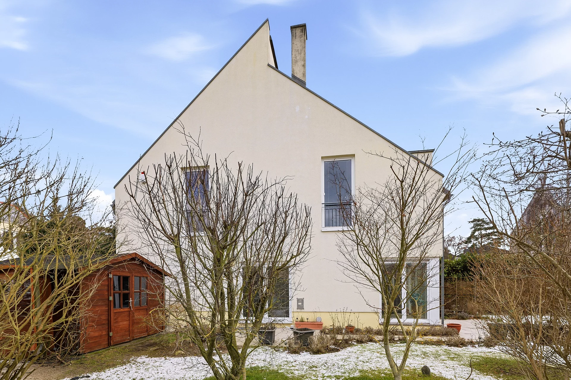 Gartenansicht Haus