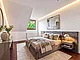 Staged bedroom