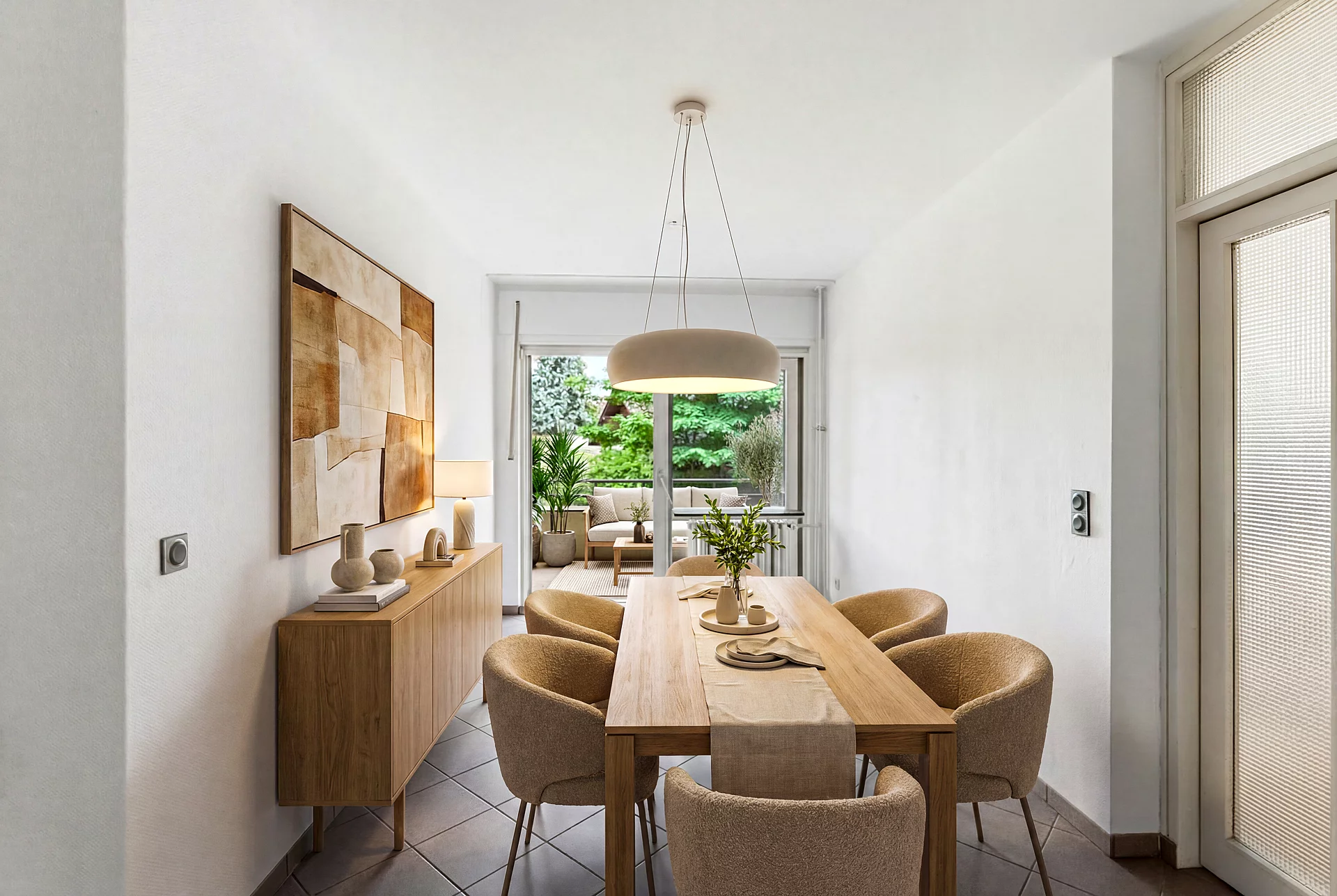 Esszimmer staged