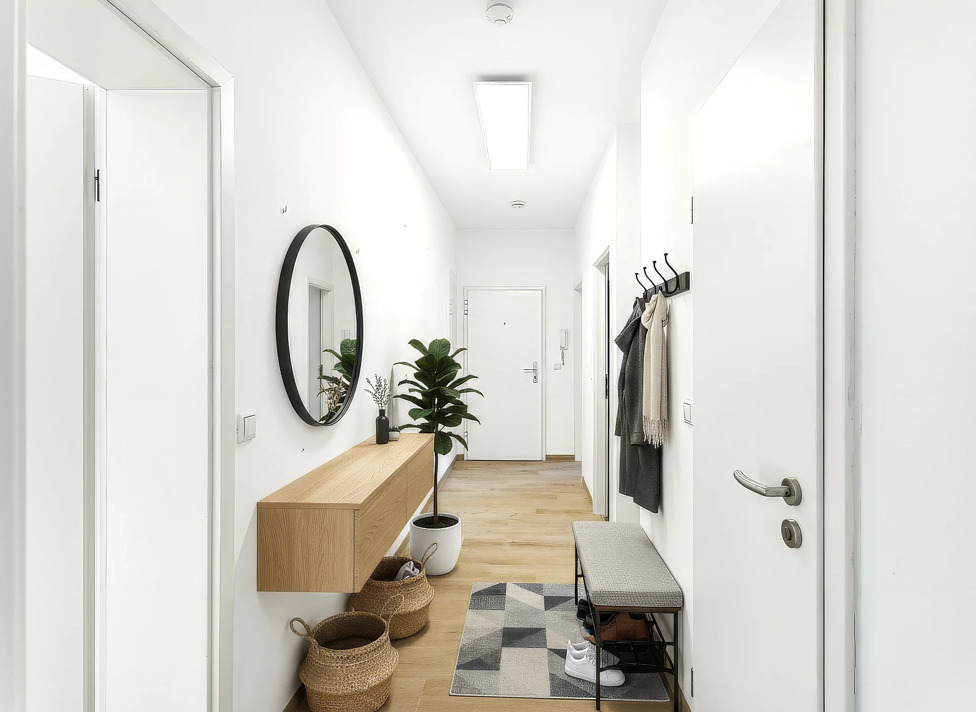 Staged 4 entrance