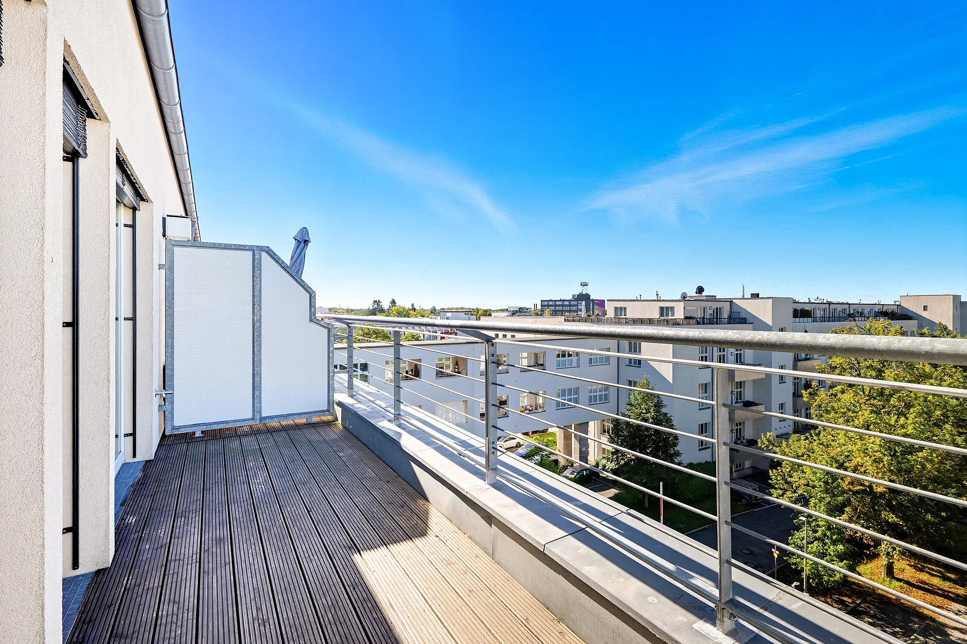 Terrasse Wohnzimmerseite