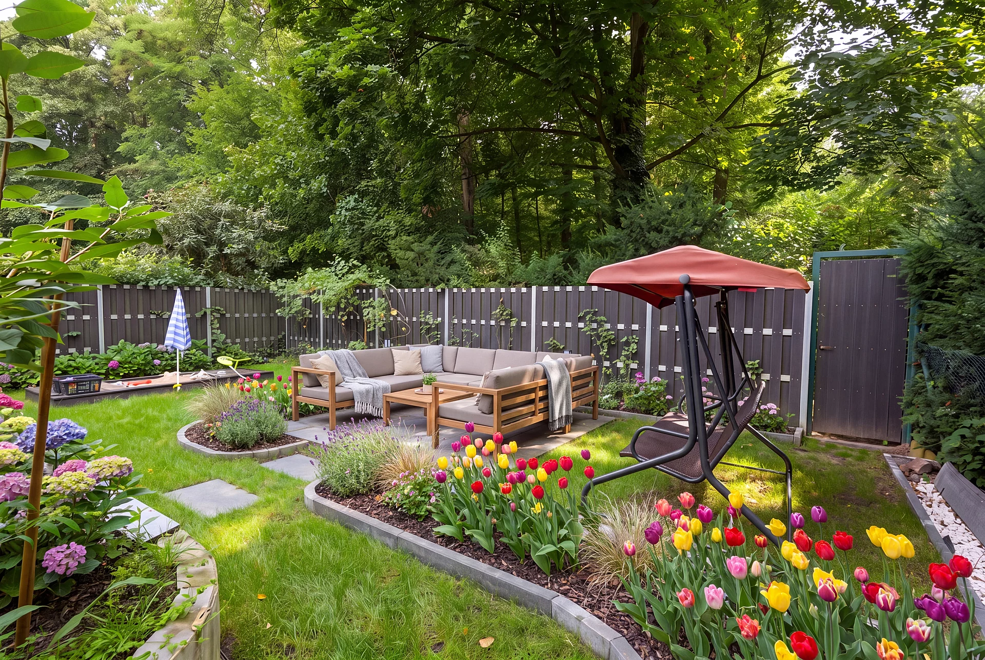 Garten "visualisiert"