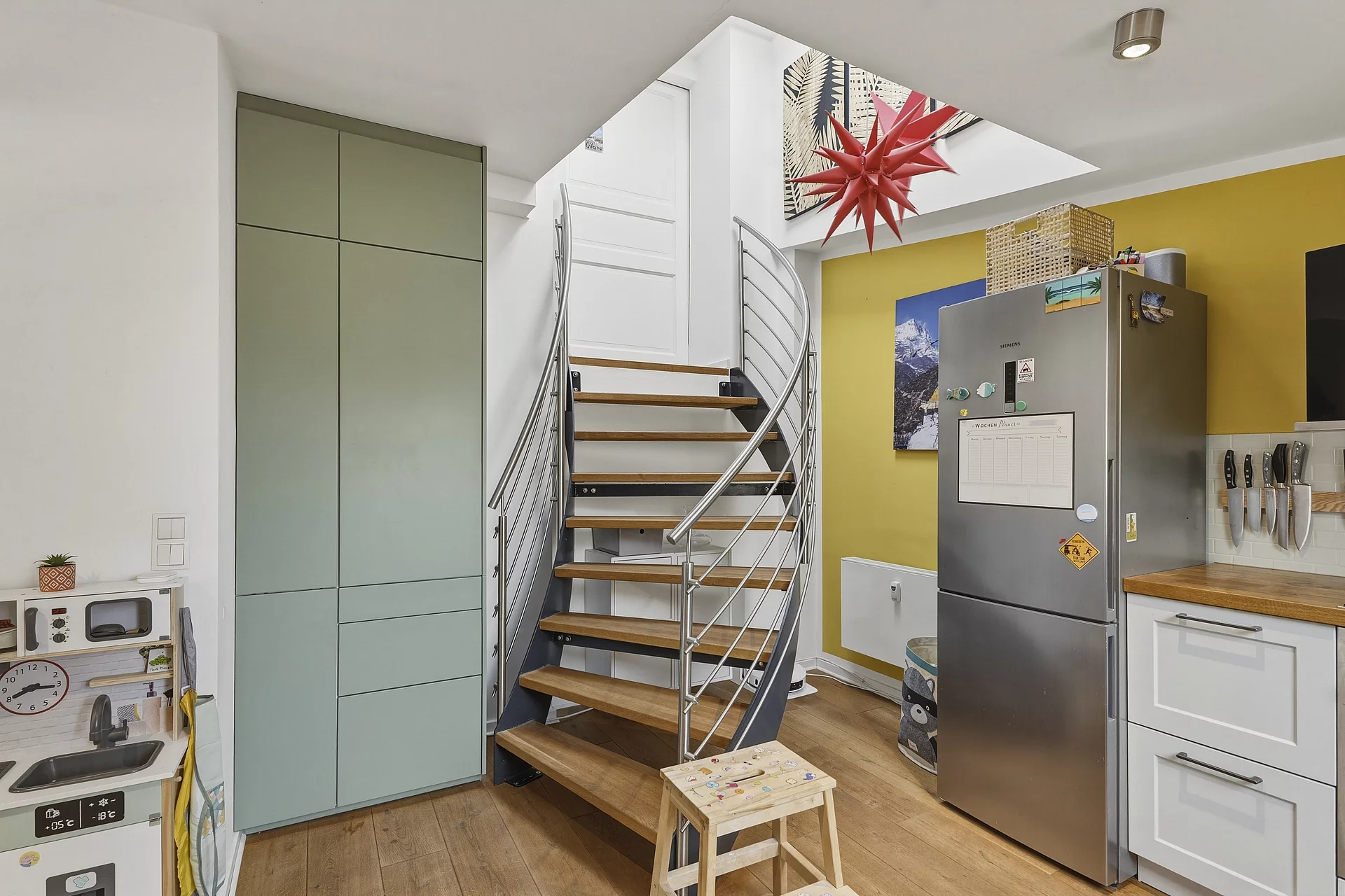 Aufgang Maisonette 