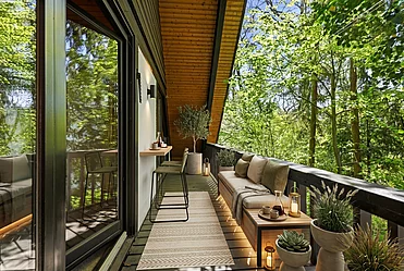 Loggia staged