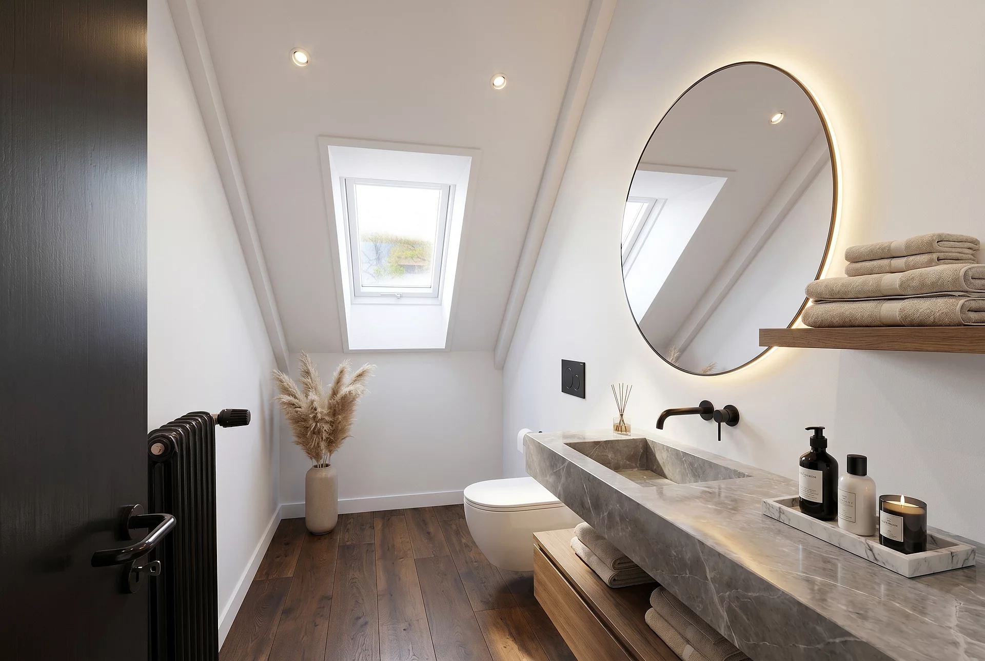 Badezimmer OG gestaged