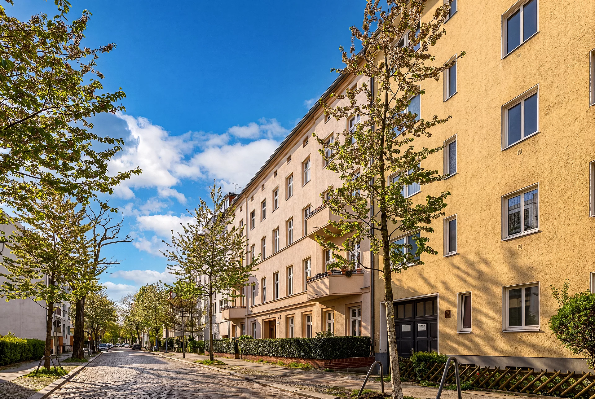 Straße ruhig gelegen